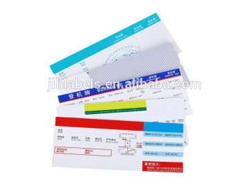 204*803mm 157G Thermal Airport Boarding Pass