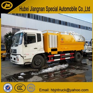 Dongfeng High Pressure Water Jet Toilet Suction Truck