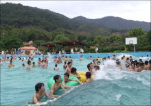 Aqua Park Surf Wave Pool For Kids Hurricane Wave Pool 0.3m - 1.2m