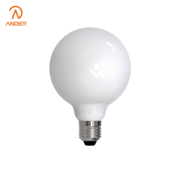 Long-Life Filament Bulb in Milk White Finish