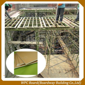 Glossy Wood Plastic Composite Wall Panel For Construction / Decoration