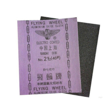 China Manufactured Waterproof Abrasive Emery Cloth Sheet with Black Aluminum Oxide