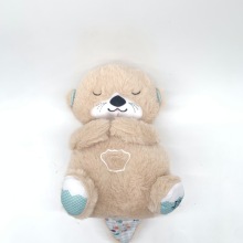 New Luminous Breathing Bear with Lullaby and Music: A Soothing Birthday Gift for Babies and Toddlers