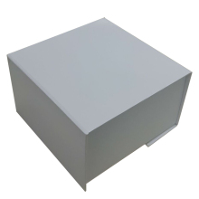 Custom luxury white folding box storage boxes
