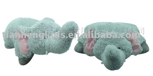 Plush animal pillow- Elephant