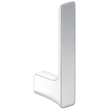 White Wall Mounted Vertical Toilet Tissue Holder