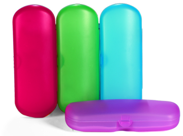 factory price pp multi-color options plastic glasses display case