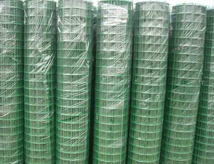 Galvanized steel wire and PVC coated Euro fence