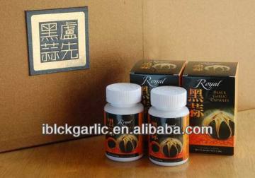 The New and Black Garlic Softgel Against High Blood Cholesterol 90 pills