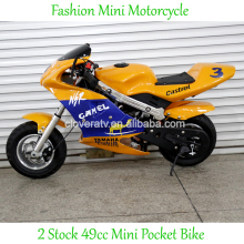 Fast 49cc Gas-Powered Pocket Bike with Pull Start