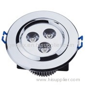 3leds * 1w Downlight sütlü boya Sery