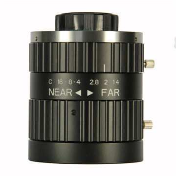 Low distortion high-illumination FA lens