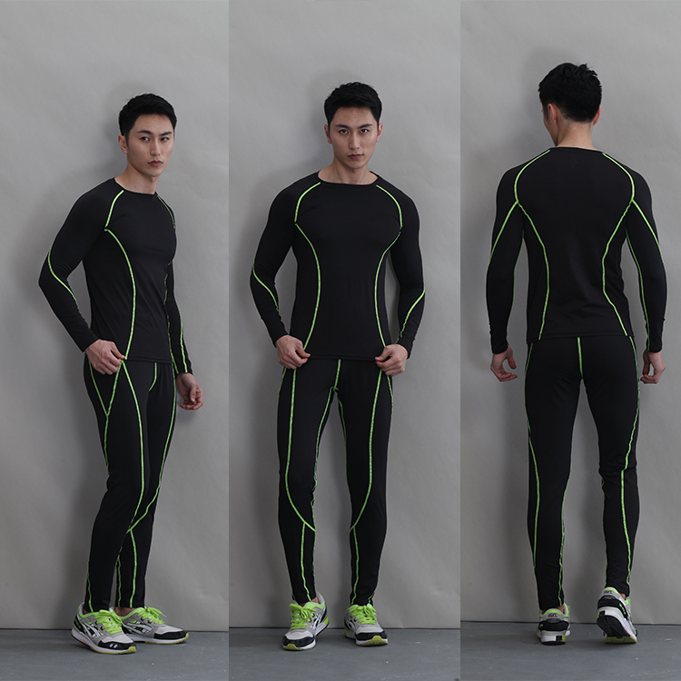 wholesale mens Gym pants high elasticity Spandex fitness clothing gym
