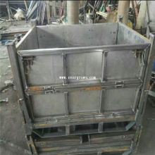 Demountable Detachable Storage Stackable Folding Bulk Metal Containers