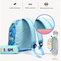 Outdoor lightweight 300DPU printed children's backpack