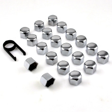 Chrome Wheel Nut Covers for 17mm Wheel Nuts