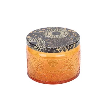 Factory-Produced, Colorful Engraved Luxury Glass Candle Holders: Illuminating Elegance and Artistry
