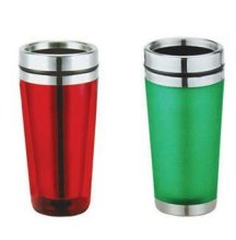 plastic travel mug/coffee mug