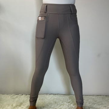 Pantaloni da equitazione a equestri silicone popolari XXS-XL in silicone