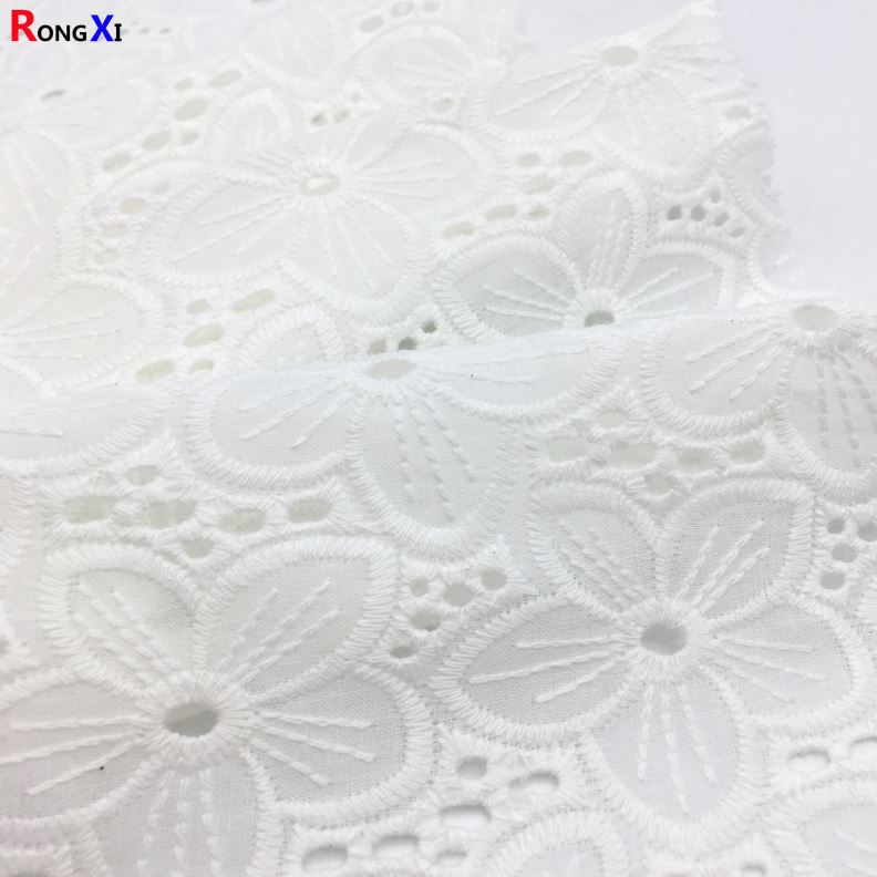 RXF0562 New Flower Design 100% Cotton Dress Fabric  With Great Price