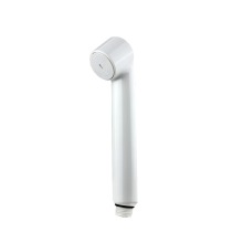 White Plastic Hand Held Bidet Sprayer Shattaf