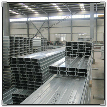 Q235 galvanized steel purlin c beam c purlin