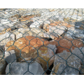 Treillis métallique Hexagonal galvanisé de tissage boîte de Gabion