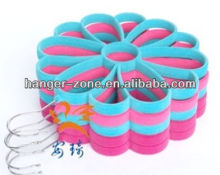 plastic flower scarf hanger