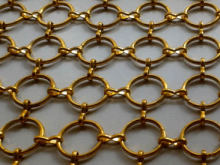 Architectural woven wire mesh