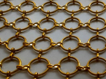 Architectural woven wire mesh