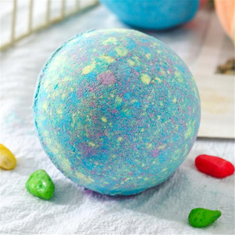 Hot sale salt bath ball essential oil beauty explosion bubble bra washing ball