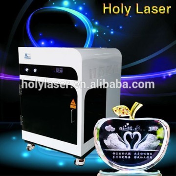 2D engrav machin 3D photo crystal items, personalized photo crystal engraving by 3D Laser Engraving Machine