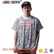 Custom Made 100% Cotton Bulk T Shirt Sales Casual Style Cheap