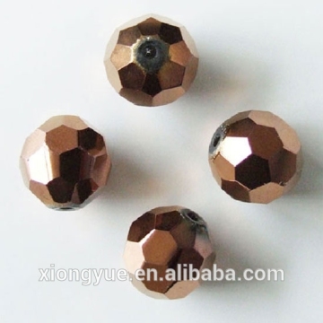 wholesale 10mm round antique copper plated beads