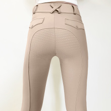 Pantalones ecuestres anti-pilos de silicona xs-xl para niños