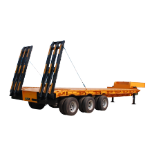 Wholesale chinese online 40ft tractor trailer low bed trailer 150ton