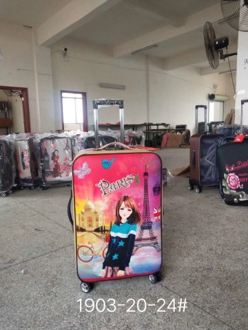 Inexpensive luggage sets Cartoon wholesale