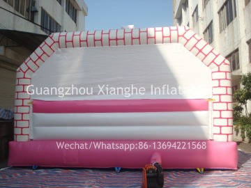 Inflatable Bouncy castle inflatable combo inflatable castle pink castle