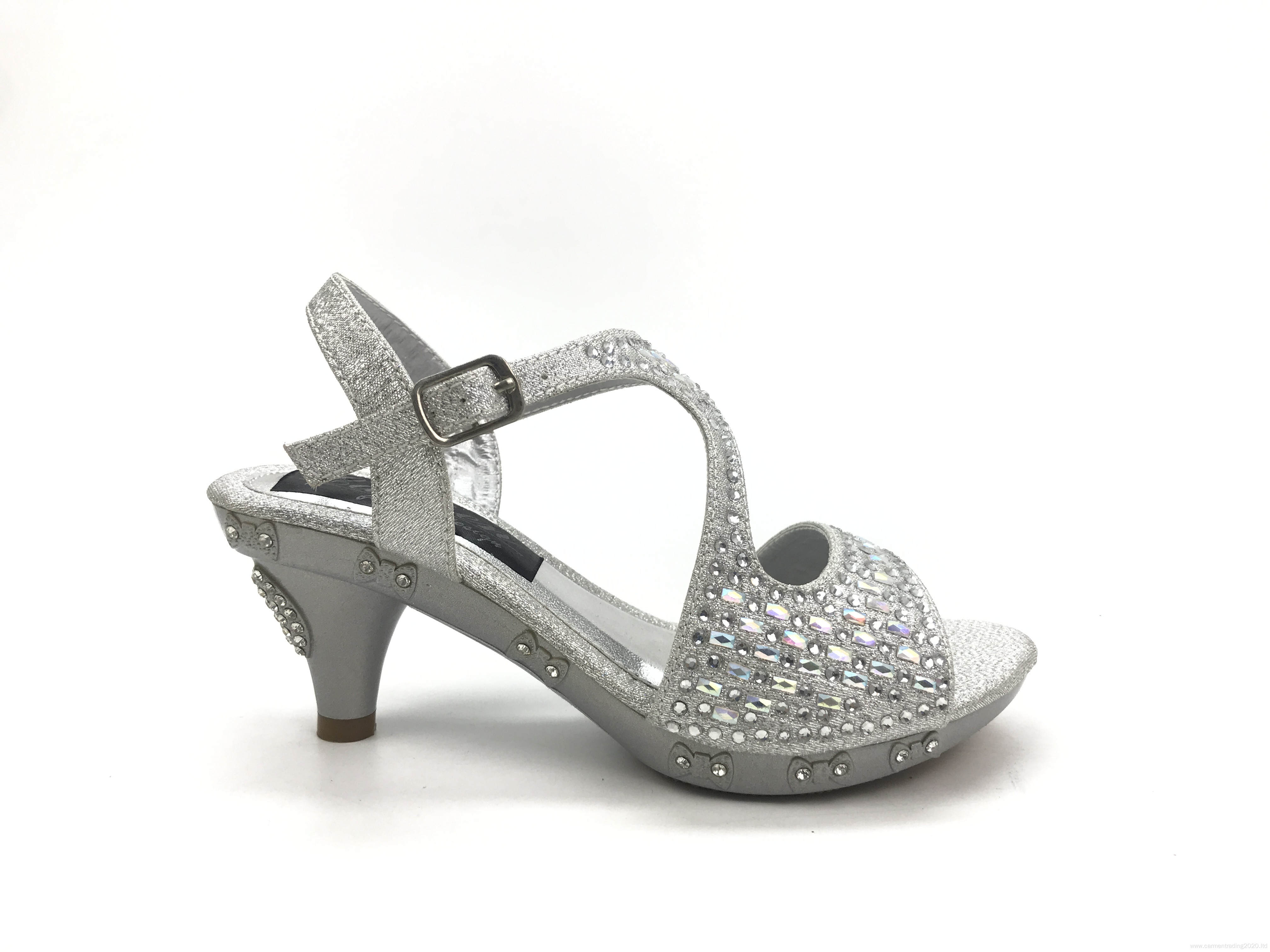 Children Glitter Diamond Sandals Party Shoes