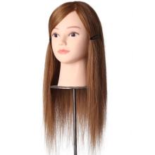 Hairdressing mannequin doll head for hair style training hair cut training head makeip