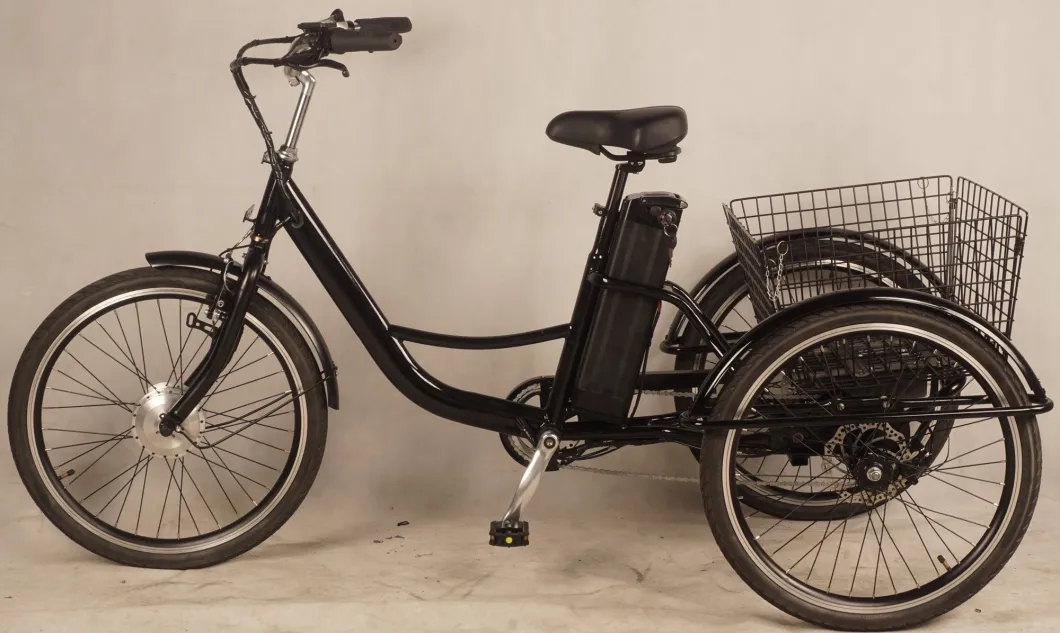 Stock Adult Electric Motorized Tricycles 3 Wheel Electric Bicycles