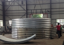 large diameter road culvert metal pipe