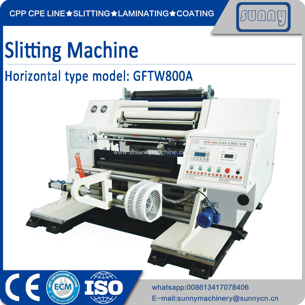 Slitter machine price for film 800mm