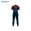 Pria seaskin jas basah kembali zip di air dingin selam selam selam 3mm neoprene wetsuit