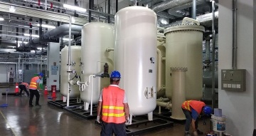 Onsite oxygen production machine
