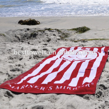 Brand design custom print beach towel fabric