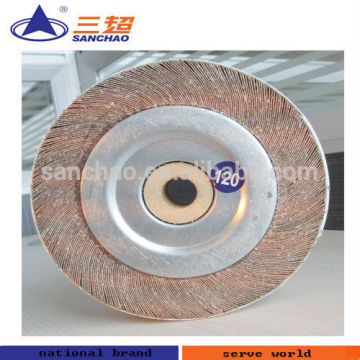 Sand Paper Flap Wheel with Flange