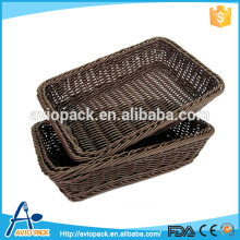 2016 fashion rattan bread basket