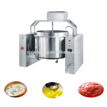 XYJBG-H500S Industrial steam heated sauce cooking kettles with stirrer