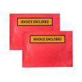 2C for Invoice enclosed with red film